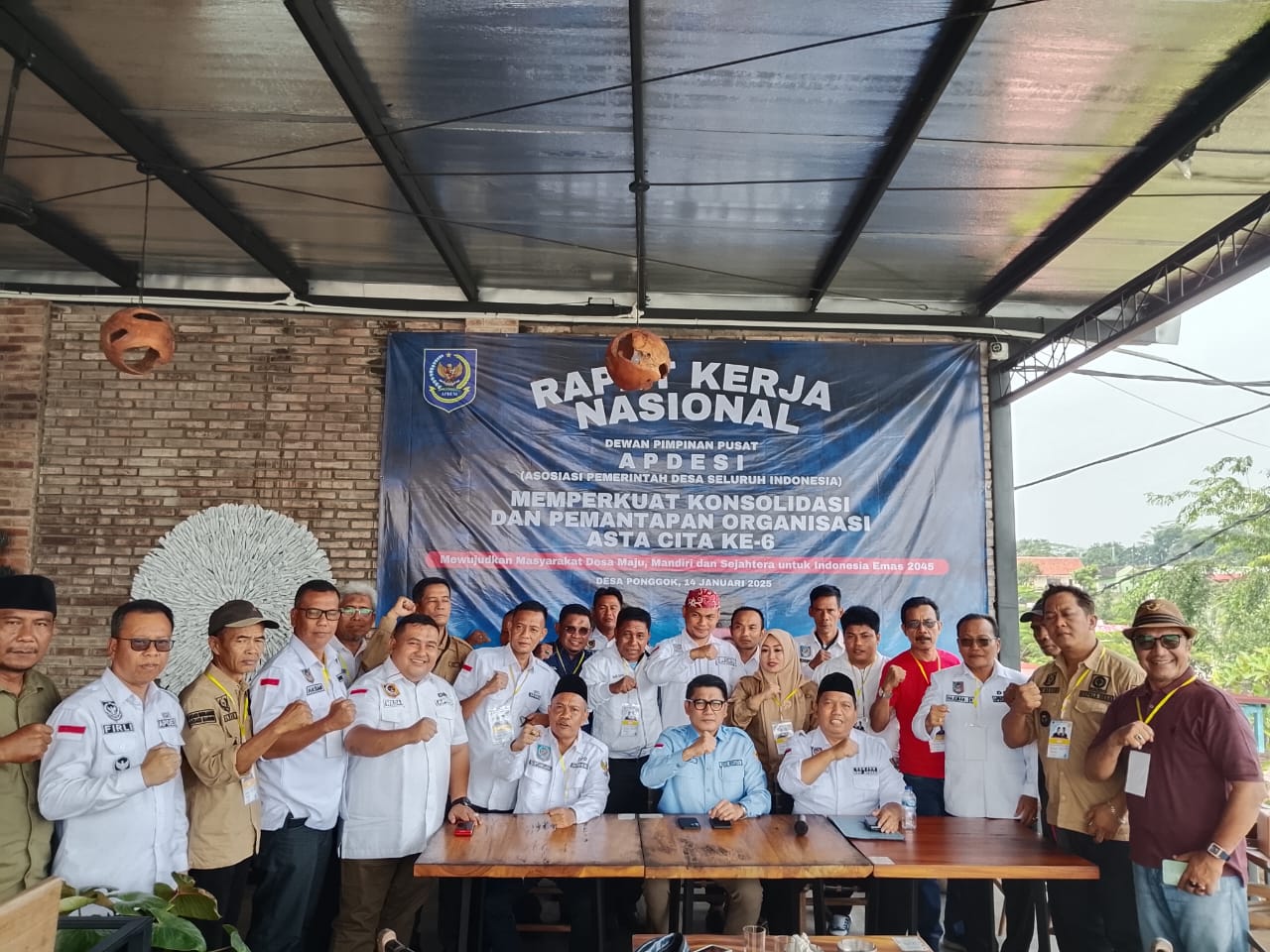 Rapat Kerja Nasional DPP APDESI di Desa Ponggok, Klaten